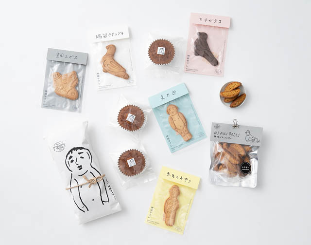 佐賀県神埼市で大正8年から菓子づくりを続ける大串製菓×博多大丸 - 郷土人形から生まれた新しいお土産菓子「OSAKI DOLLS」シリーズお披露目