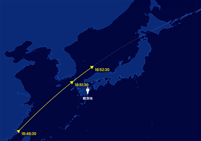 1月の3連休 九州全県で2夜連続！夜空を通過する「国際宇宙ステーション」を見よう