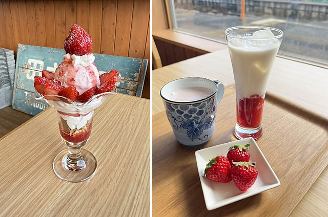 久留米市 カパテリアに「いちごスイーツ」が登場 – オリジナルのステッカープレゼントも