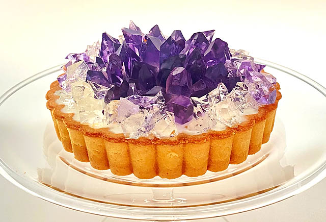 福岡市のハラペコラボ -「誕生石のタルト～2月アメシスト～」販売開始へ