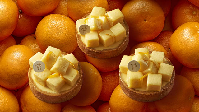 ピエール・エルメ・パリ 福岡岩田屋 - イチゴのパティスリー3種や、マンダリン香る新作タルトが新登場