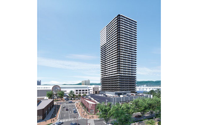 
久留米駅徒歩1分のタワーマンション、成約戸数が九州1位 - 駅前再開発の動向を映す事例に