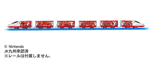タカラトミー「プラレール JR九州 スーパーマリオ トレイン 西九州新幹線かもめ」今夏発売決定