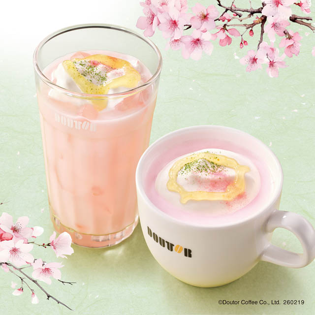 ドトールコーヒーショップ「ふわりと香る。桜フェア」開幕