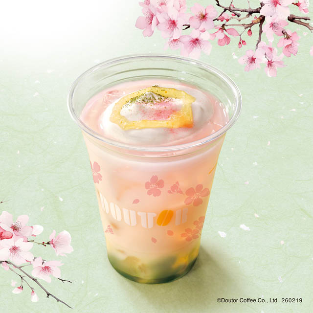 ドトールコーヒーショップ「ふわりと香る。桜フェア」開幕