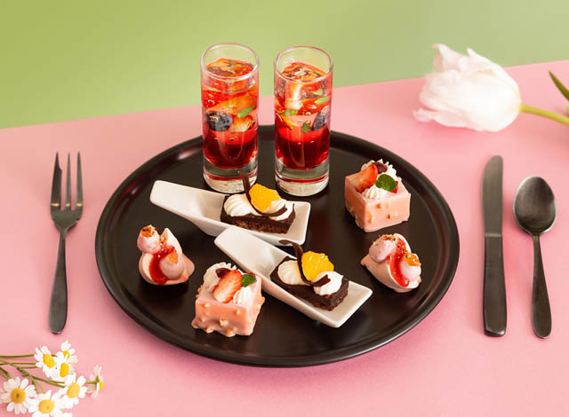 ザ・ワンファイブヴィラ福岡 -「春限定アフタヌーンティー」客室で楽しむ三段スタンド提供へ