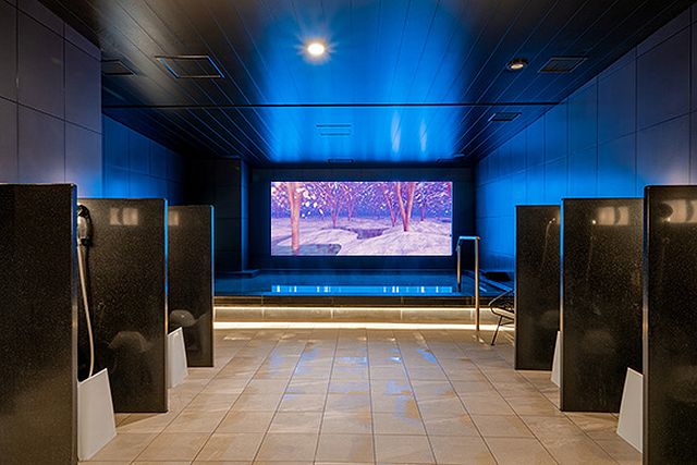 「福岡・ホテル×アート」大浴場で『ととのう』没入型デジタルアート体験