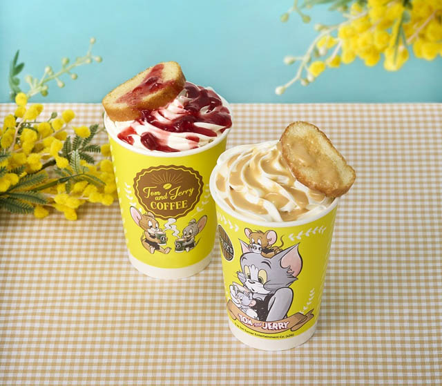 タリーズコーヒー「トムとジェリー」コラボレーションを展開