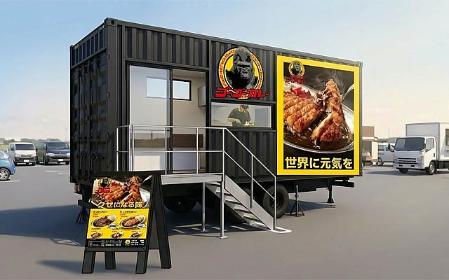 「動くゴーゴーカレー」が出現!? 飯塚にトレーラーハウス型の新店がオープン - お得なキャンペーンも