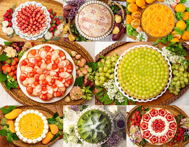 キル フェ ボン 春メニュー「旬のイチゴや柑橘が彩る季節限定タルト」登場