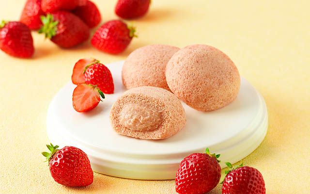 博多限定 – アイラブカスタード ヌフヌフ「あまおう苺×カスタードの新作スイーツ」登場