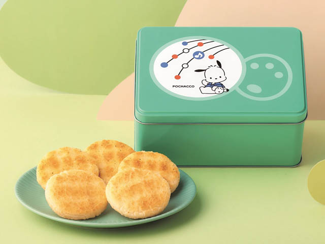 もち吉×サンリオキャラクターズ - コラボ第2弾!ポムポムプリン缶、ポチャッコ缶、シナモロール缶 新登場