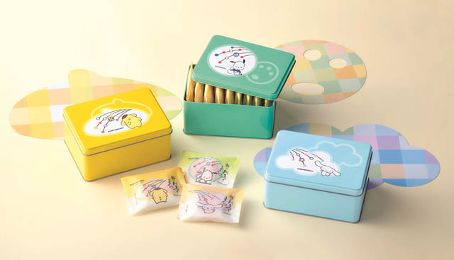 もち吉×サンリオキャラクターズ - コラボ第2弾!ポムポムプリン缶、ポチャッコ缶、シナモロール缶 新登場