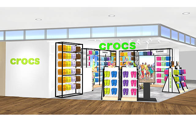 クロックスがキャナルシティに新店オープン!限定プレゼントや最新「バレエコア」モデルも登場