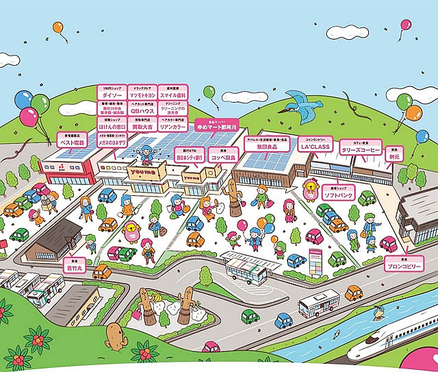 「ゆめモール那珂川」満を持して3月7日グランドオープン!無印良品や地域初出店など多彩な専門店が集結