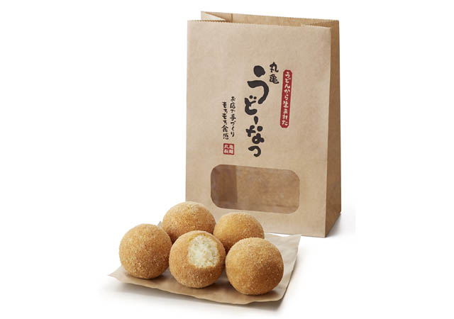 丸亀製麺 - 1週間限定で「丸亀うどーなつ」値段そのまま60％増量 5個→8個に