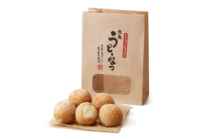 丸亀製麺 - 1週間限定で「丸亀うどーなつ」値段そのまま60％増量 5個→8個に