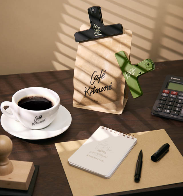 Café Kitsuné × PENCO – 特別なコラボレーションアイテムが天神のワンビルに登場