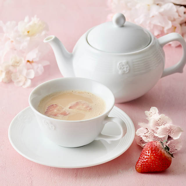アフタヌーンティー・ティールーム「さくらと苺のモンブランワッフル」など、桜づくしの春限定スイーツ＆ティーを新発売