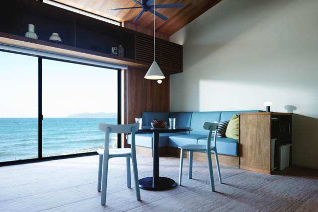 糸島 - エリア初の天然温泉付きヴィラ「SAND」誕生。全棟ビーチ直結・源泉掛け流しの贅沢