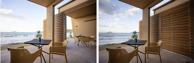 糸島 - エリア初の天然温泉付きヴィラ「SAND」誕生。全棟ビーチ直結・源泉掛け流しの贅沢