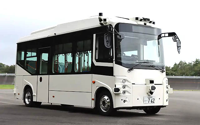 古賀市で自動運転バス「のるーと」試乗開始 – オンデマンド交通と連携、全国初モデル