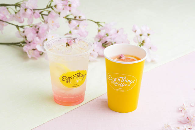 エッグスンシングス 鳥栖プレミアム・アウトレット店 -「桜ブロッサムパンケーキ」など春メニュー登場