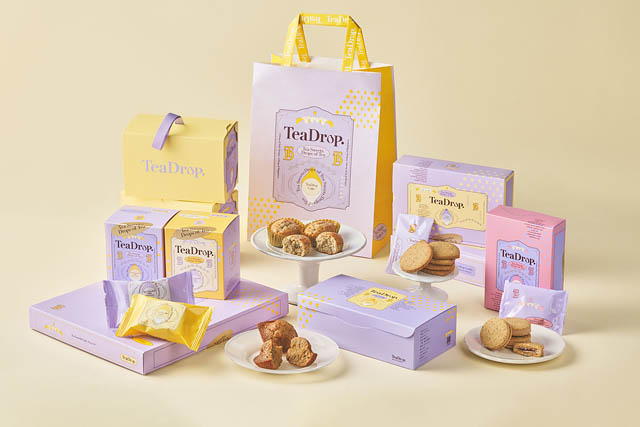 九州初上陸 - 滴る雫の紅茶菓子「TeaDrop.」天神に期間限定ショップを出店へ