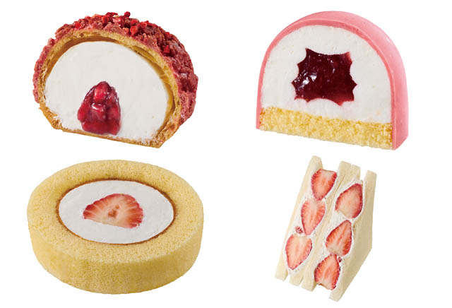 ICHIBIKO ×ローソン - 春の訪れを感じる甘酸っぱいいちごスイーツ全8品が全国発売