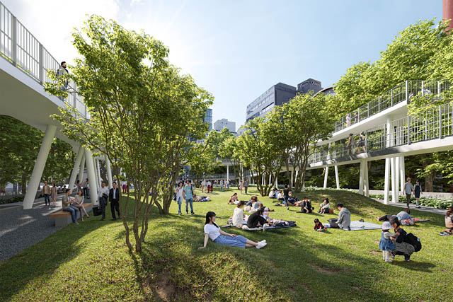 博多駅のにぎわいをつなぐ新拠点 「明治公園」今夏 開園へ