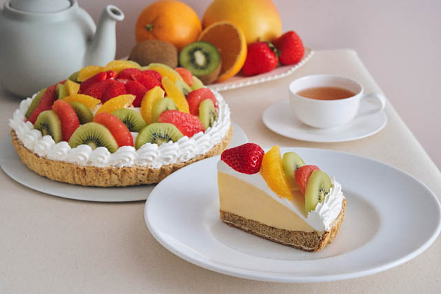 フレッシュ果実×茶葉 - ビブリオテークの春デザートフェア「春、果実とお茶と。」開催へ