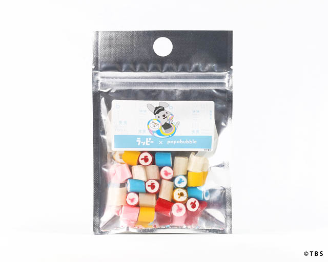 ラヴィット！公式キャラクター ラッピー×パパブブレ コラボキャンディ発売