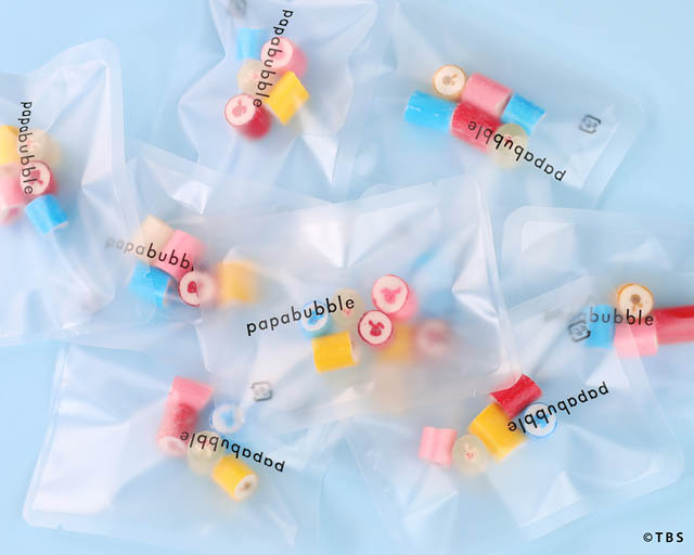 ラヴィット！公式キャラクター ラッピー×パパブブレ コラボキャンディ発売