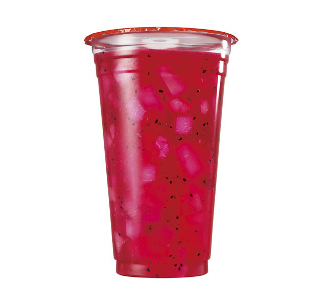 ミスタードーナツ - 台湾発祥の伝統的なお菓子を使った「ぷにゅんフングイフルーツティ」がより一層おいしくなって新登場