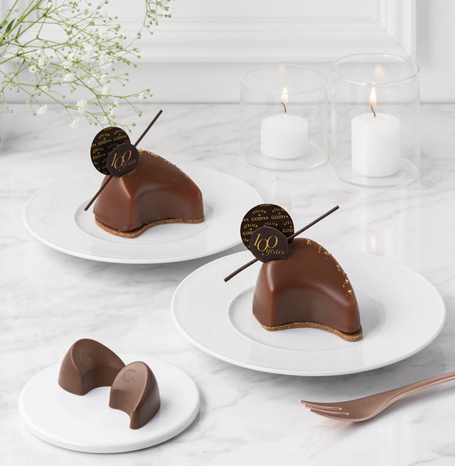 ATELIER de GODIVA 博多阪急 – ゴディバ創業100周年！限定ケーキ「パッション ドゥ ラ ルーン」福岡で味わえる“究極の1粒”