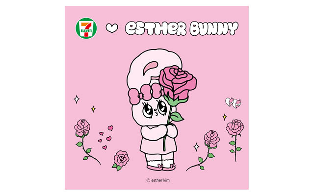 セブン×エスターバニー コラボスイーツなど計8品に加えお菓子やシール、シールバインダーも新登場