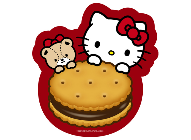 ハローキティ×リッツ -「リッツ ハローキティ ファミリーパック チョコサンド」全国発売へ