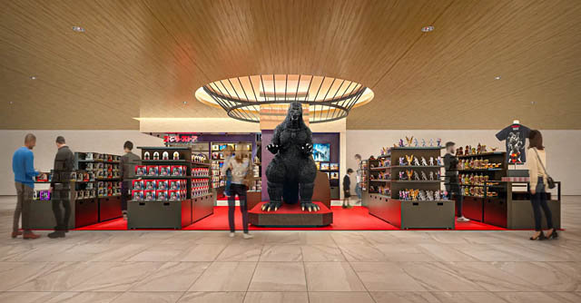 九州エリア初上陸！巨大ゴジラが出迎える「ゴジラ・ストア Hakata」満を持してオープンへ