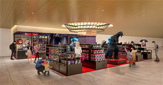 九州エリア初上陸！巨大ゴジラが出迎える「ゴジラ・ストア Hakata」満を持してオープンへ