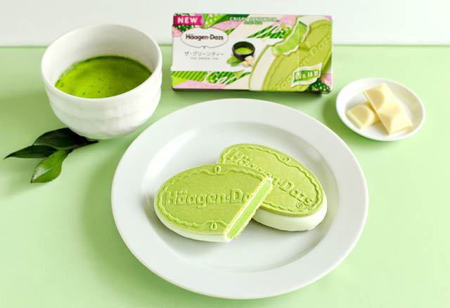 ハーゲンダッツ – クリスピーサンドが登場から25周年「ザ・グリーンティー」全国発売へ