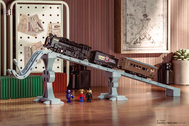 「プラレール 銀河鉄道999 999号」今夏発売が決定 - メーテル・鉄郎・車掌のプラキッズも付属