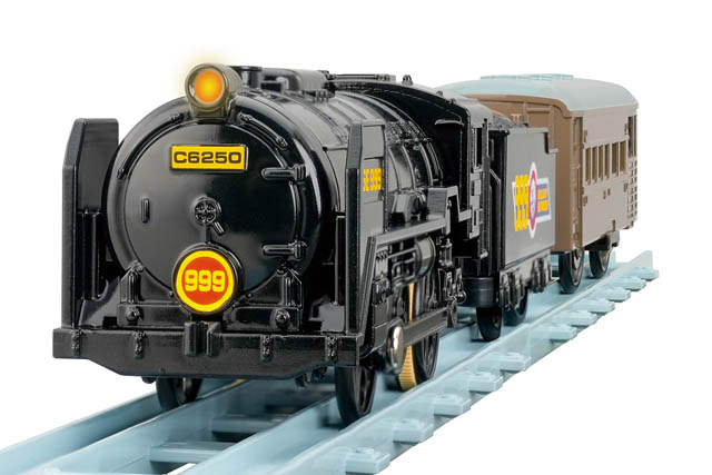 「プラレール 銀河鉄道999 999号」今夏発売が決定 - メーテル・鉄郎・車掌のプラキッズも付属